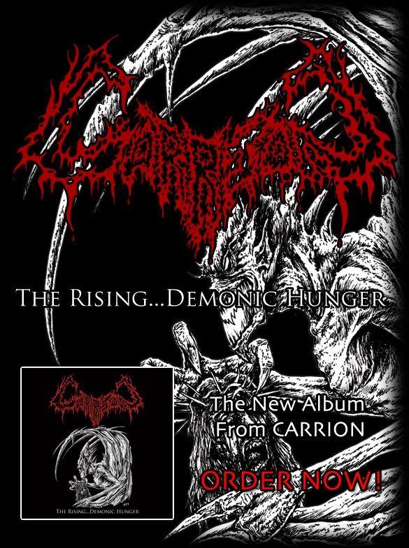 Carrion - The Rising...Demonic Hunger - Pre-order NOW!